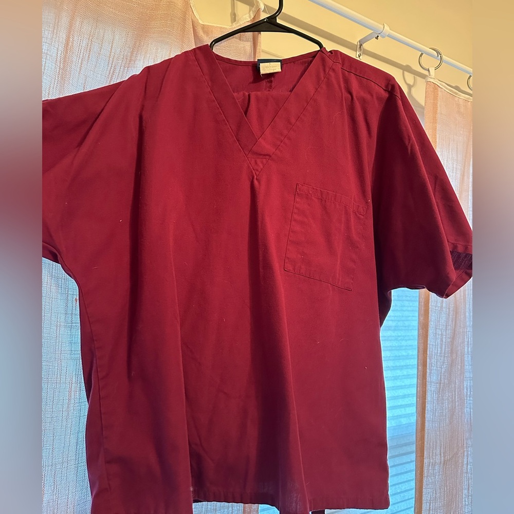 Men’s Cherokee Maroon Scrubs